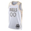 Dres Chicago Bulls Prilagođeni Nike 2024-25 City Edition Bijela Swingman